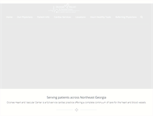 Tablet Screenshot of oconeeheart.com